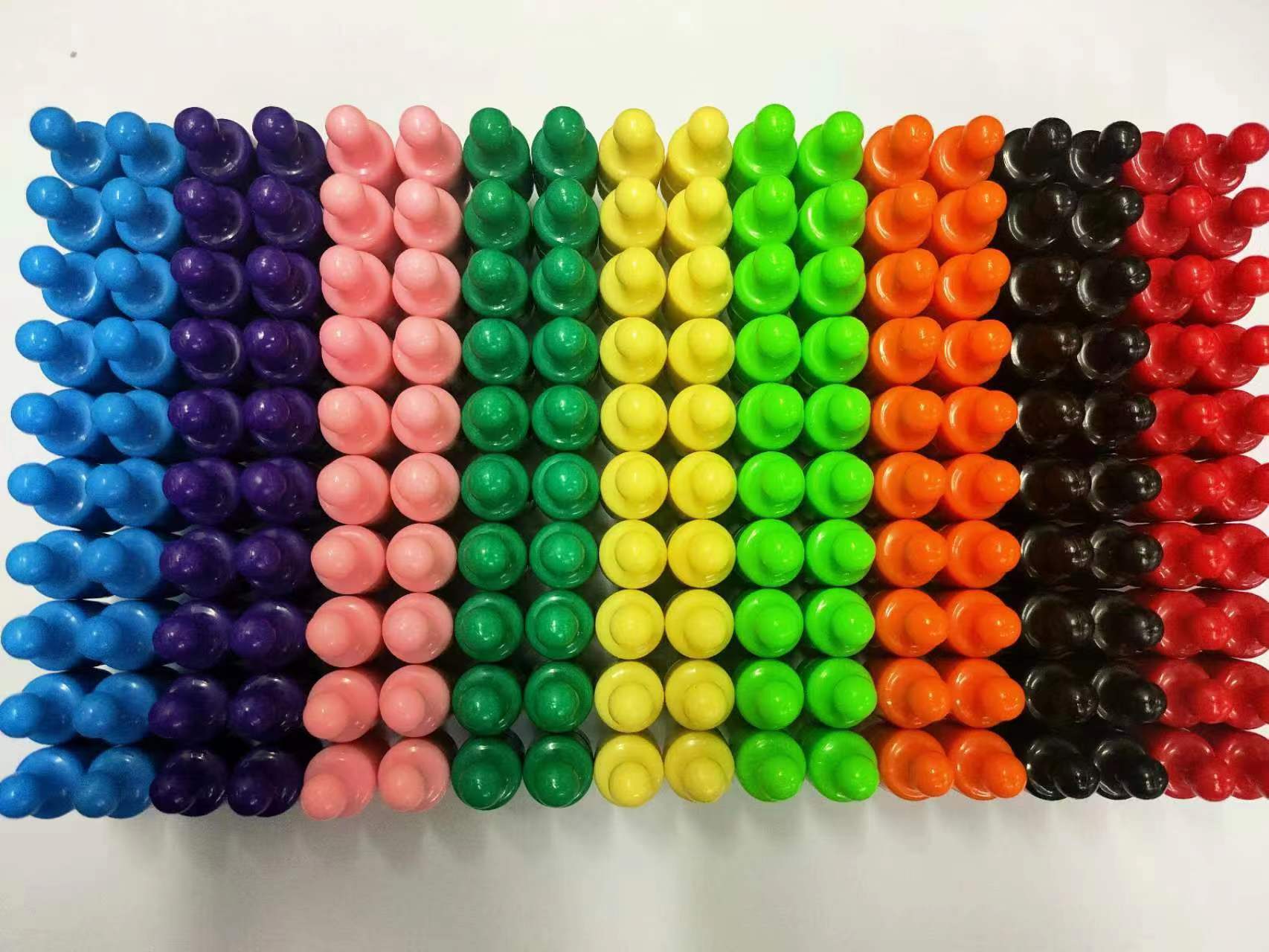 钕铁硼彩色书画强力磁钉白板金属强磁钉冰箱办公教学吸铁强力磁钉