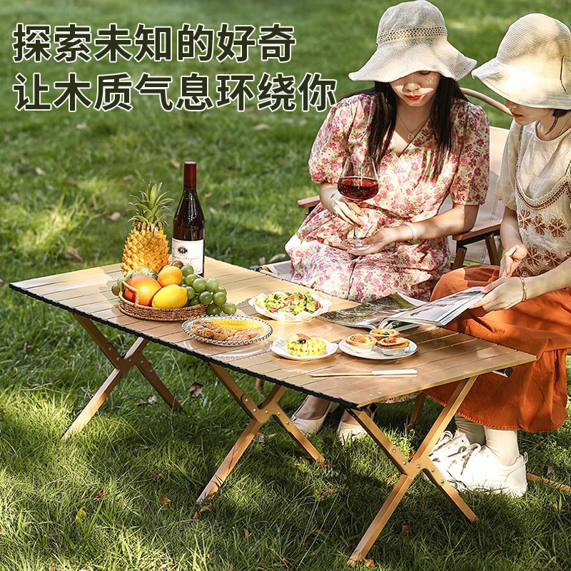 Carbon Steel Egg Roll Table Outdoor Table and Chair Camping Folding Table Stall Set Outdoor Camping Folding Picnic Table Camping Table Carbon Steel Egg Roll Table Outdoor Table and Chair Camping Folding Table Stall Set Outdoor Camping Folding Picnic Table Camping Table