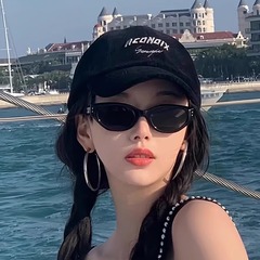 New cat-eye gm sunglasses for women ROCOCON high-end sheet anti-sun UV fashion versatile sunglasses for men