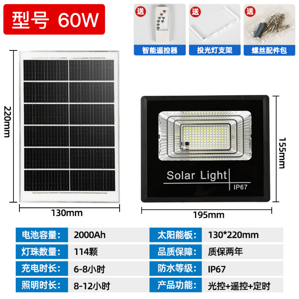 Luces Solares para Comercio Transfronterizo, Iluminación Exterior, Luces de Jardín, Reflectores Solares, Nuevas Luces de Calle Rurales, Fabricante de Fuentes de Iluminación