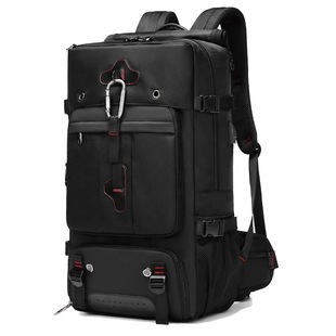 New Men's Travel Bag Backpack Large Capacity Luggage Bag Multifunctional Waterproof Outdoor Mountaineering Bag Backpack