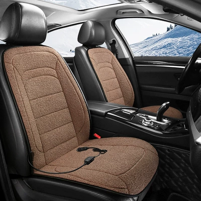 Pad 12V24V Truck Seat Cushion: Seat cushion, seat cover - three-piece-set-12v-wisdom-brown