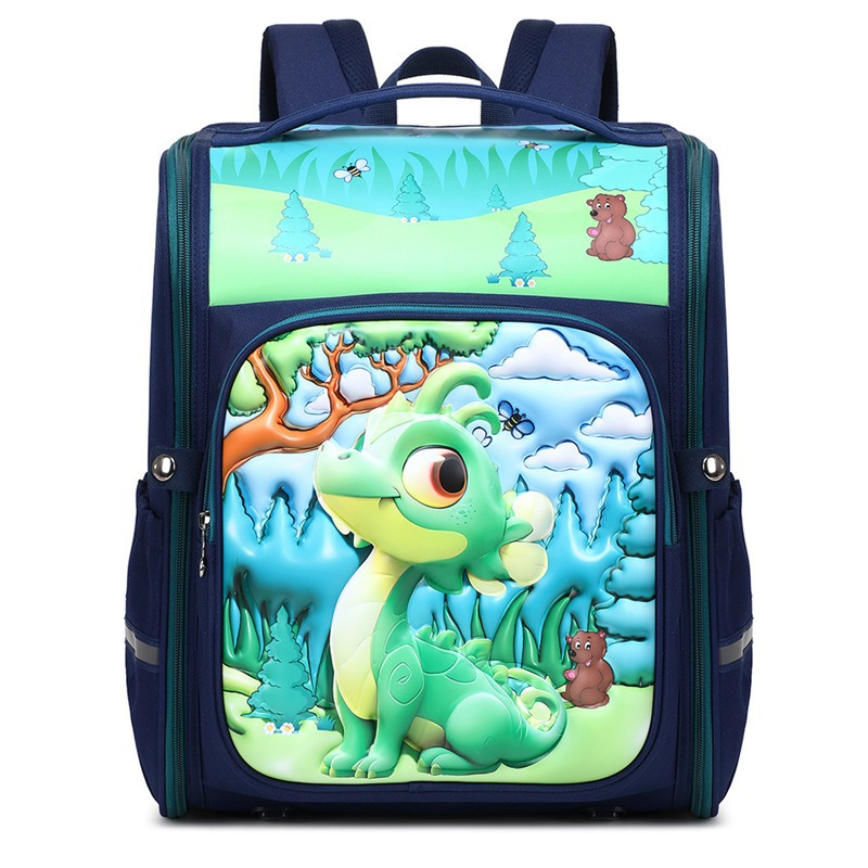 사파이어 블루 귀여운 공룡 버전