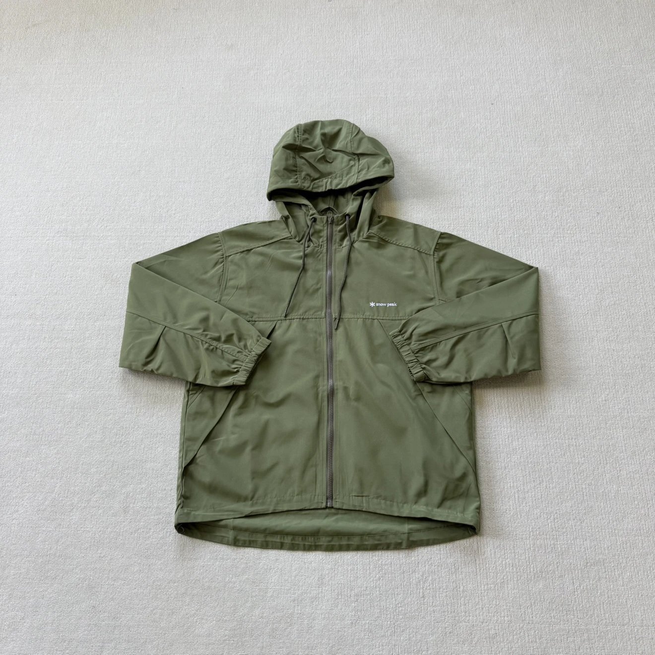 跨境货源雪峰秋冬刺绣logo户外运动拉链连帽夹克外套宽松男女