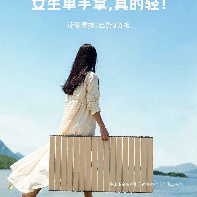 屋外折りたたみテーブル、ポータブルダイニングテーブル、キャンプテーブルと椅子、キャンプエッグロールテーブル、長方形の夜市の屋台テーブル|undefined