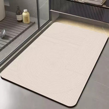 硅藻土家用墊速干腳墊浴室淋浴衛生間吸水地墊入戶門墊廠跨境批發
