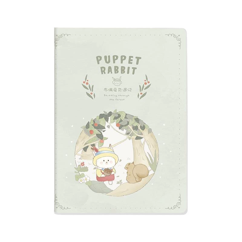 Notebook for Elementary Students, A5/B5 Thickened, Cute Cover Designs, 56/72/96 Pages