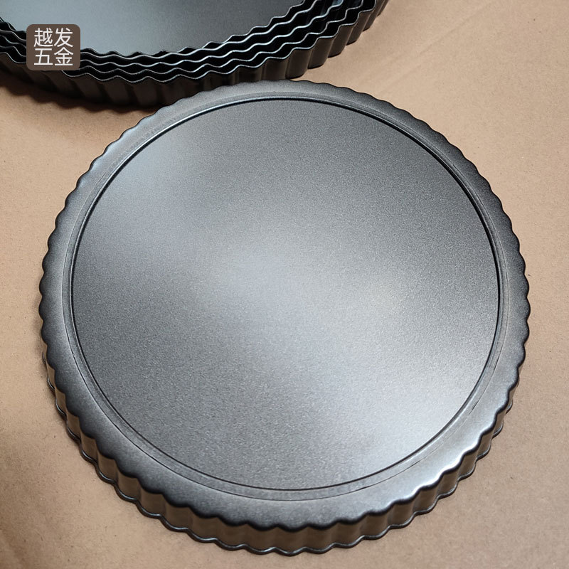 8 pulgadas 20cm crisantemo pastelería molde para hornear pastel de manzana bandeja de hornear encaje inferior no palo Tarta tarttin
