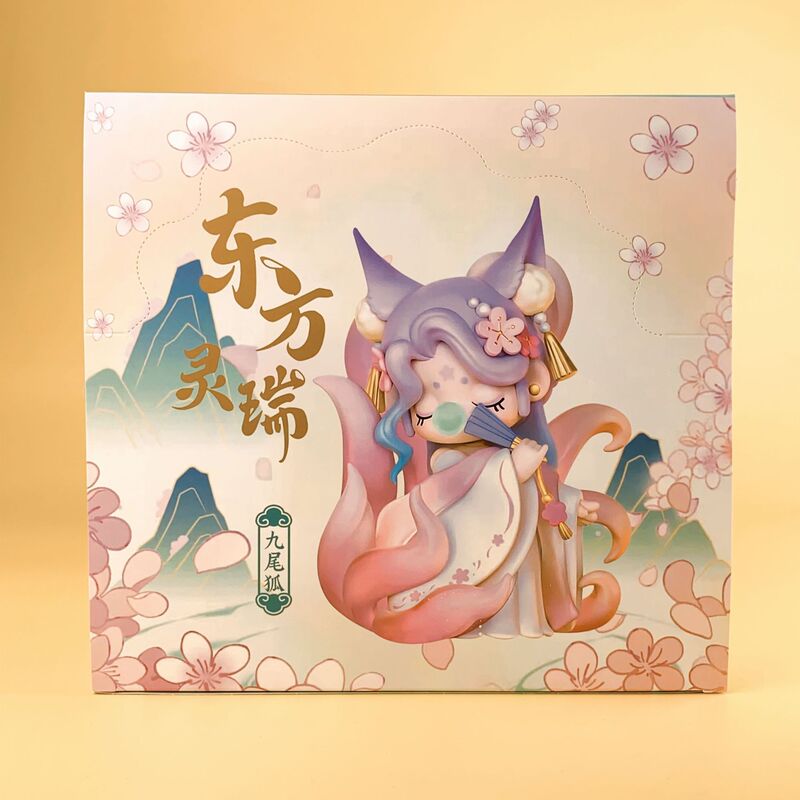 Ruolai Nanci Oriental Spirit Series Blind Box Nine-Tailed Fox Trendy Toy Figurine Decoration Girl's Birthday Gift Ruolai Nanci Oriental Spirit Series Blind Box Nine-Tailed Fox Trendy Toy Figurine Decoration Girl's Birthday Gift