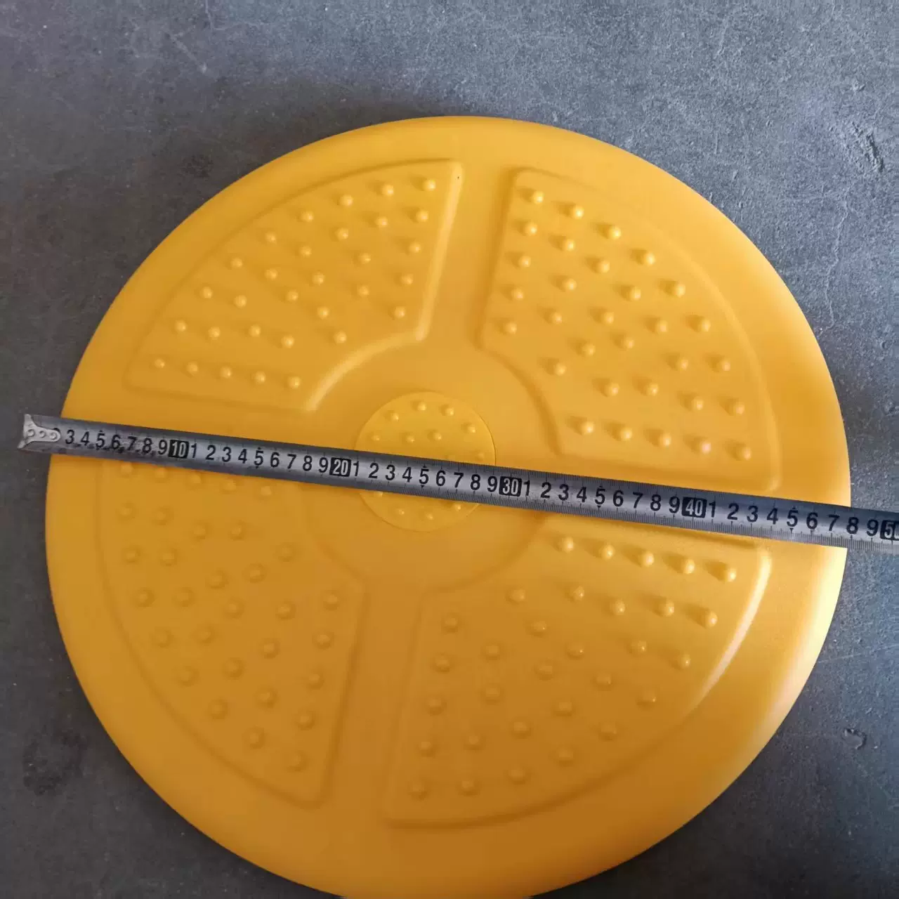 路径配件 揉推器盘 肩关节康复器配件 健身配件PE黄色太极盘直销