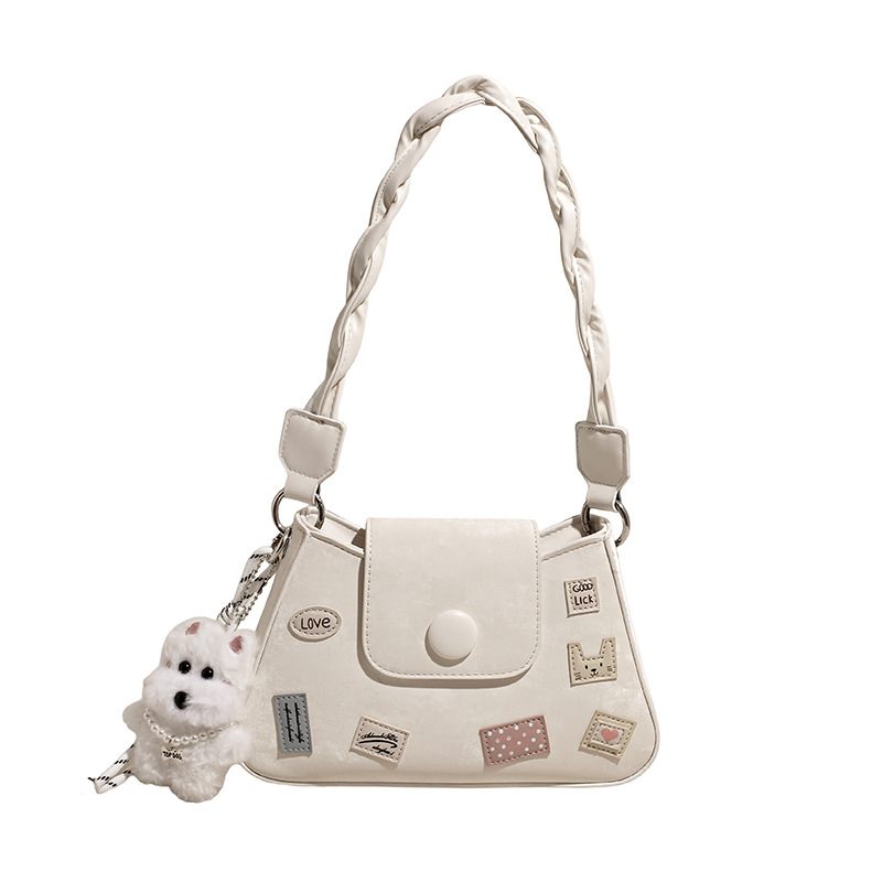 Popularidad transfronteriza simple bolso de brazo para mujeres 2025 nuevo estilo de estilo universal bolso de hombro extranjero textura de moda bolso de mochila super caliente
