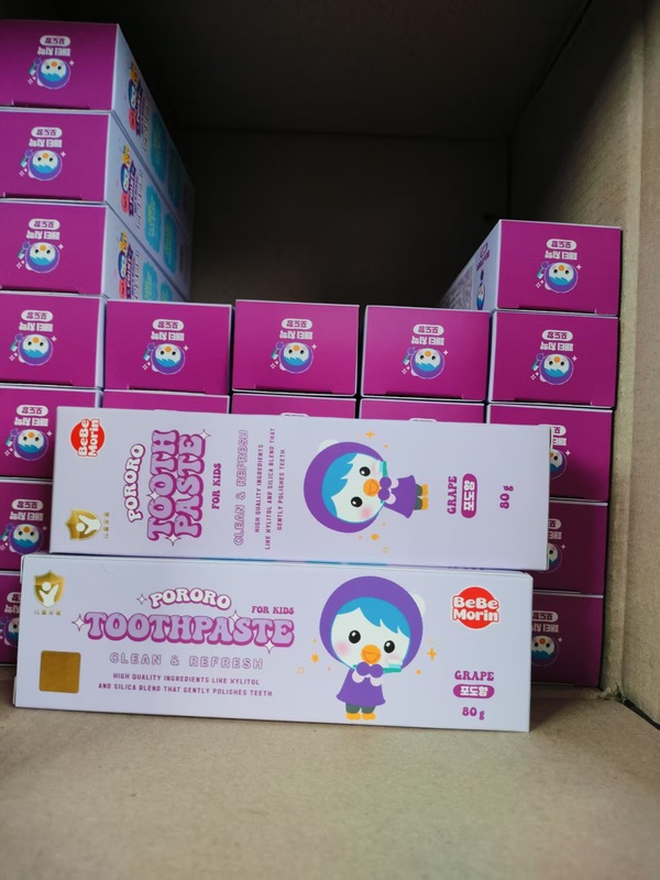 韓国ポロロ子供用ベビー歯磨き粉フルーティーで辛くない子供用歯磨き粉 80g|undefined
