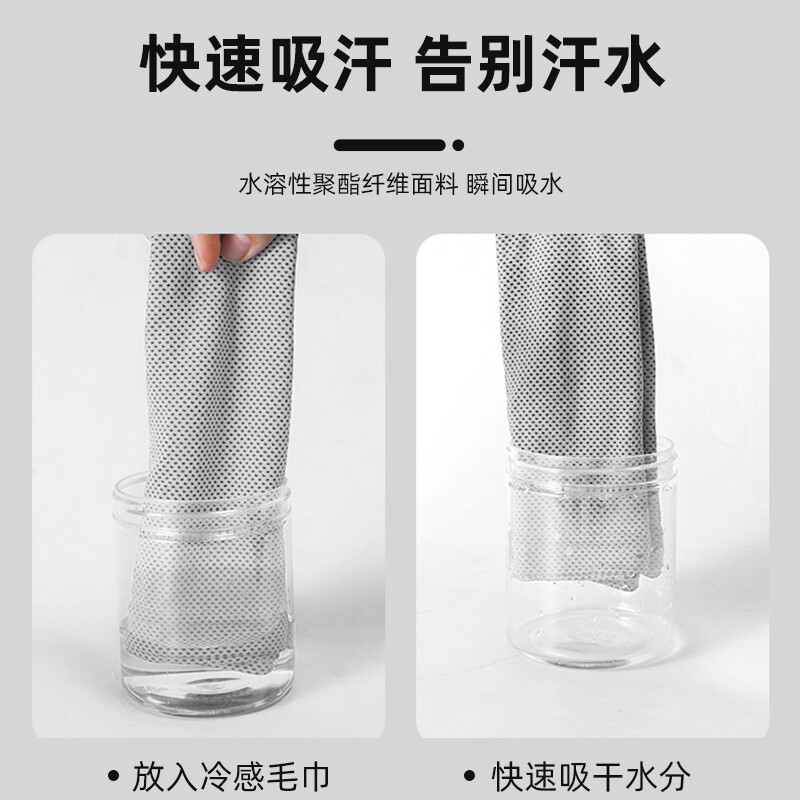 Protector de muñeca deportivo, toalla de sudor de sensación fría delgada de verano, absorción de sudor, secado rápido, correr, fitness, protección solar, ciclismo, muñequeras para hombres y mujeres