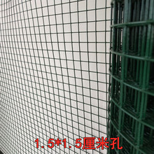 1.5厘米小孔网硬塑铁丝网围栏鱼塘防护养殖圈地网果园围栏网