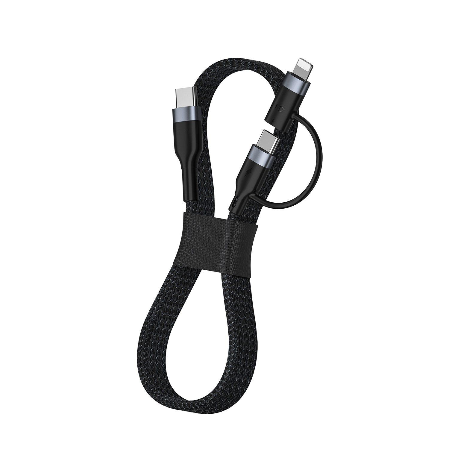 PD 2-in-1 data cable suitable for 15TYPE-CPD60W Apple PD27W fast charging 1/2_voghion.com