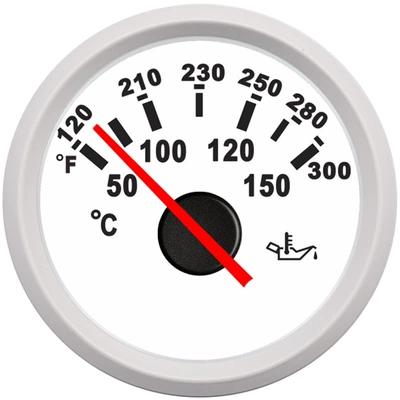 Oil Temperature Sensor Connection – automobile instrument - white-border-white-background