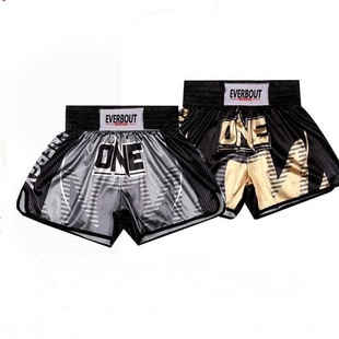 Muay Thai Shorts Boxing Free Fighting Pants Men's and Women's Clothing Mixed Martial Arts Sanda Clothing Ufc Training Shorts Cross-Border