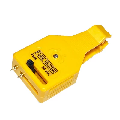 Fuse tester extractor ATO/ATC fuse test tool fuse insert detector 12v24V (Avtomobil diaqnostika alətləri) - fuse-tester-615-yellow