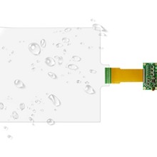 现货 24 寸投射式纳米触摸膜 透明电容多点触控 带控制卡防干扰