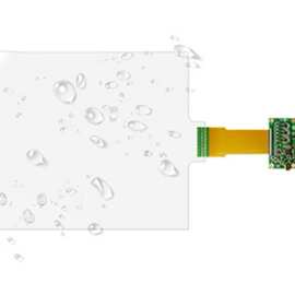 现货 24 寸投射式纳米触摸膜 透明电容多点触控 带控制卡防干扰