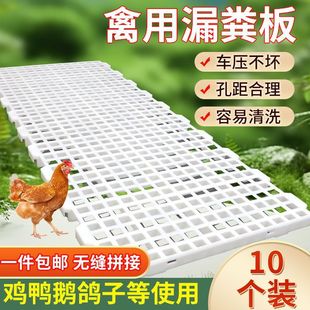 Chicken Dung Leakage Board Chicken Duck Poultry Dung Board Floor Chicken Breeding and Conservation Thickened Pigeon Plastic Chicken House