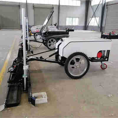 灵活性强手扶式激光整平机马路公路激光四轮摊铺机道路找平机