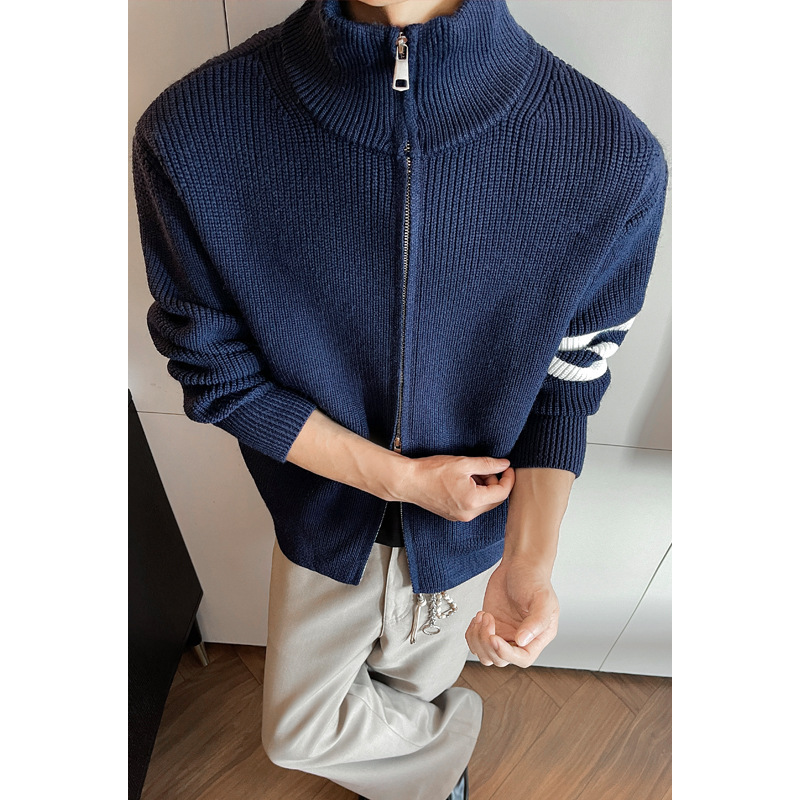 2026 Autumn New Arrival Hong Kong Style Plus Size Striped Cardigan Sweater M-5X JM26870-TeP39 2026 Autumn New Arrival Hong Kong Style Plus Size Striped Cardigan Sweater M-5X JM26870-TeP39