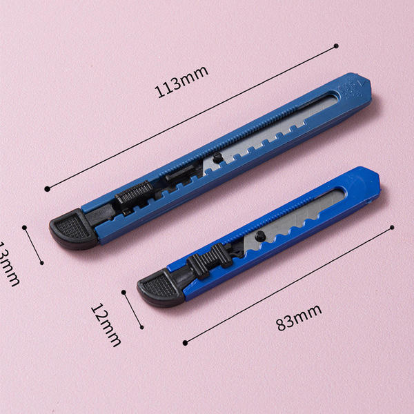 Portable retractable plastic utility knife express package office…