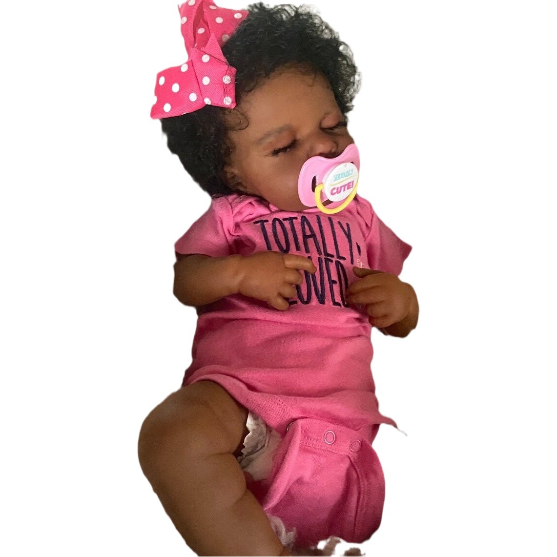 49cm LOULOU AWAKE simulación bebé renacido muñeca 3D vena de la piel visible suministro transfronterizo