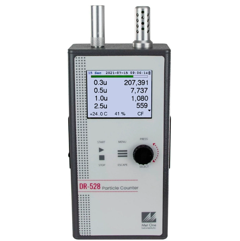 США MetOne DR-528 счетчик частиц с несколькими диаметрами в чистой комнате для обнаружения взвешенных частиц в воздухе
