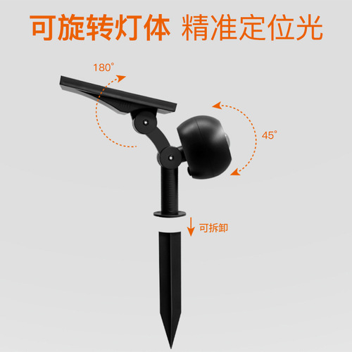 Solar Ground Stake Lawn Light LED Outdoor Waterproof Courtyard Lamp Garden Decor Sunset Light RGB Landscape Ambiance Lamp