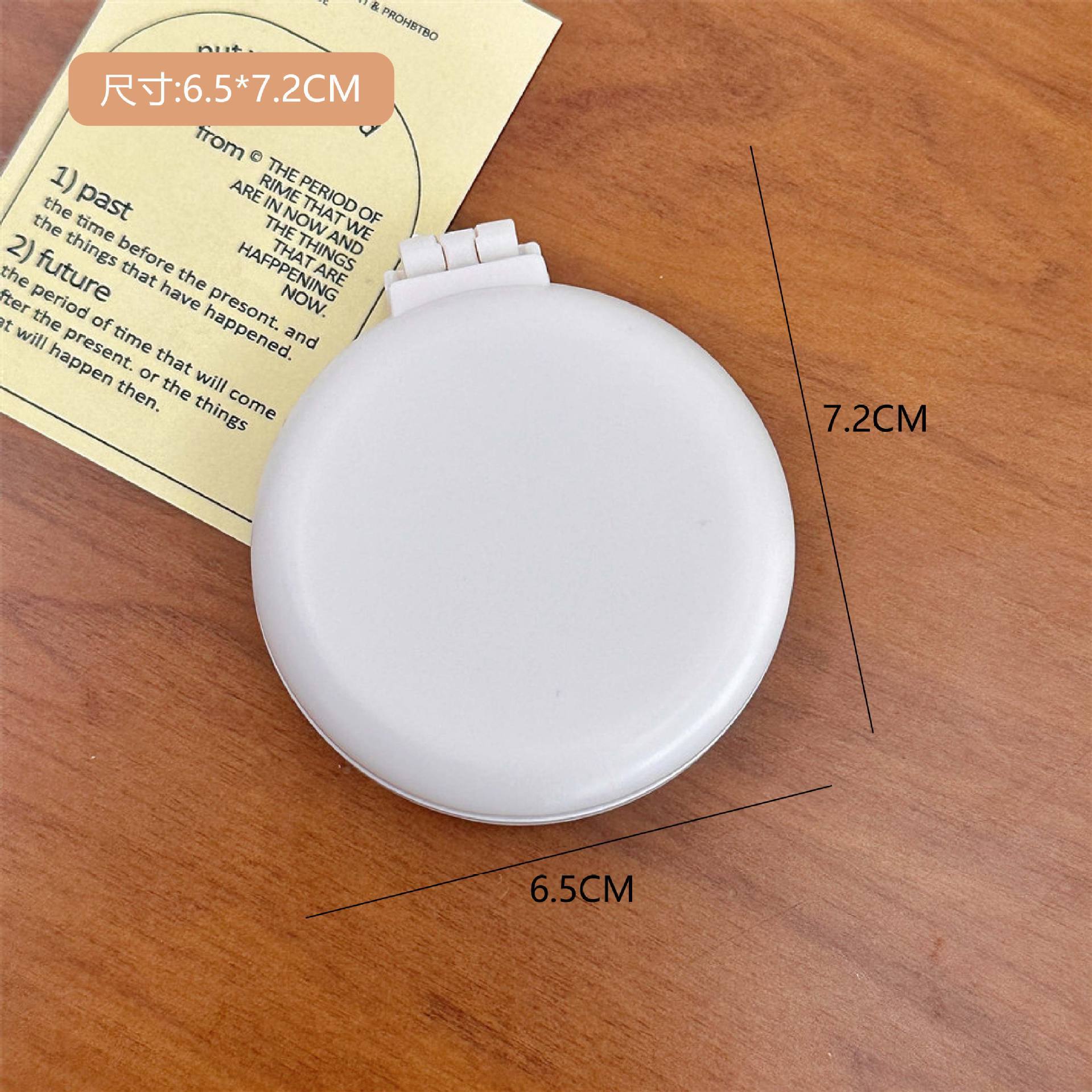 Estilo coreano INS de dibujos animados lindo suave lindo espejo integrado mini portátil peine airbag cojín de aire peine masaje peine