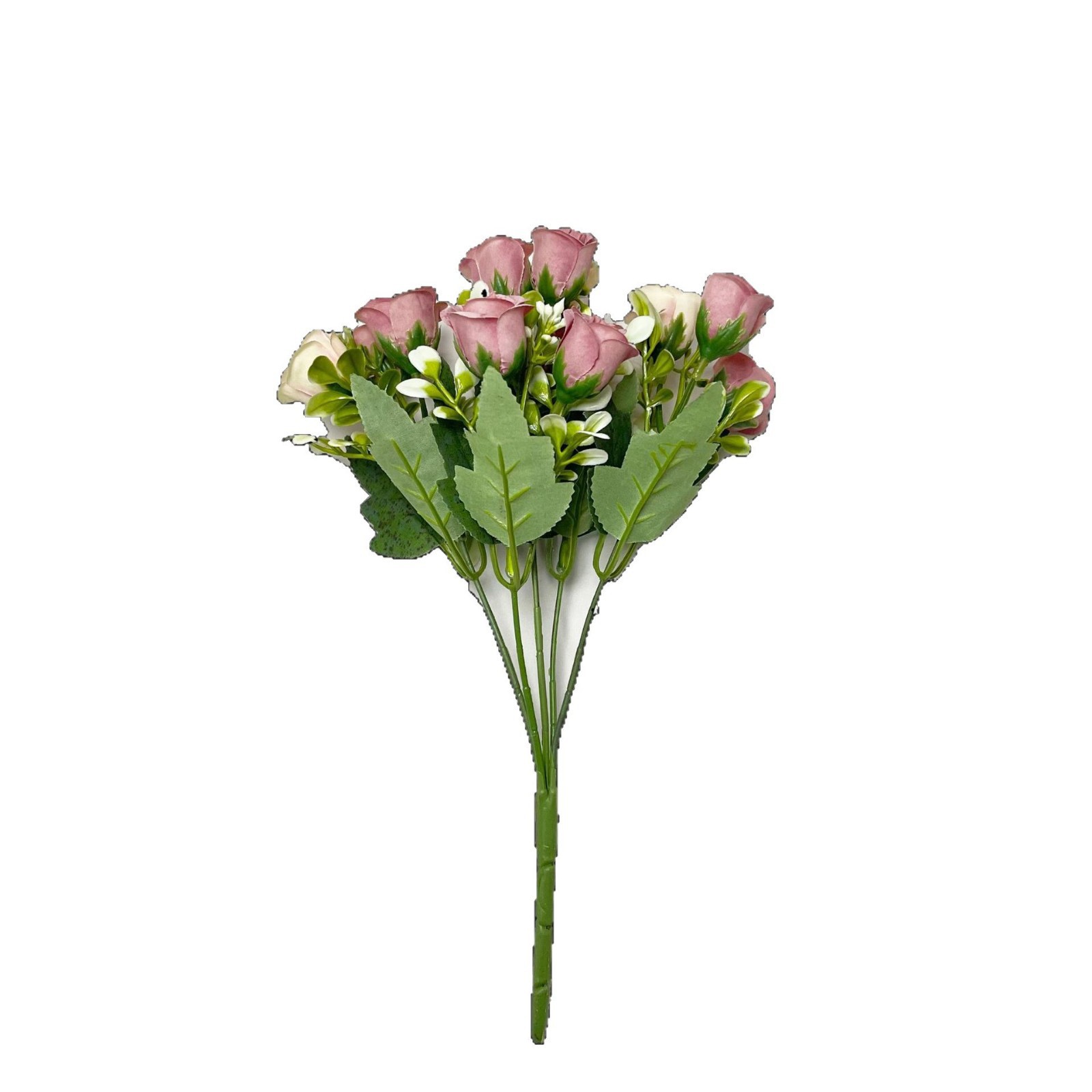 Ramo de simulación de fábrica transfronteriza Milan Lei Wedding Mobiliario para el hogar Decoración de la mesa con flores falsas rosas flores de seda image 6