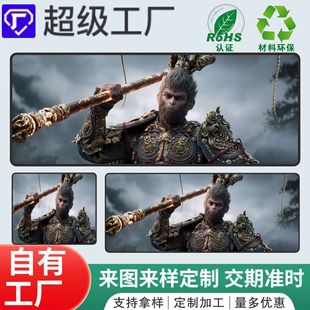 Mouse Pad Custom-Made Large Two-Dimensional E-Sports Cartoon Animation Female Computer Shortcut Keys Desk Pad Mouse Pad