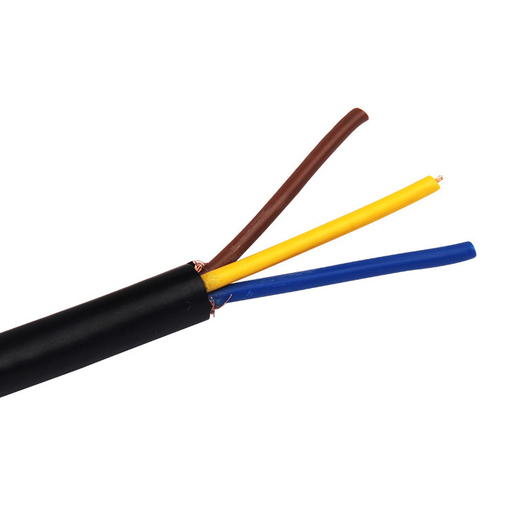 厂家软护套2芯 RVS2*1.0裸铜芯电源线电缆200米/卷批发