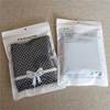 Plastic materials set, pack, clothing with zipper, T-shirt, material