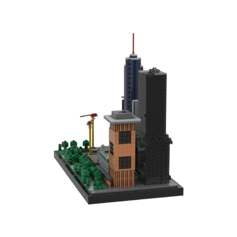 Kit de construction maquette architecture gratte-ciel_voghion.com