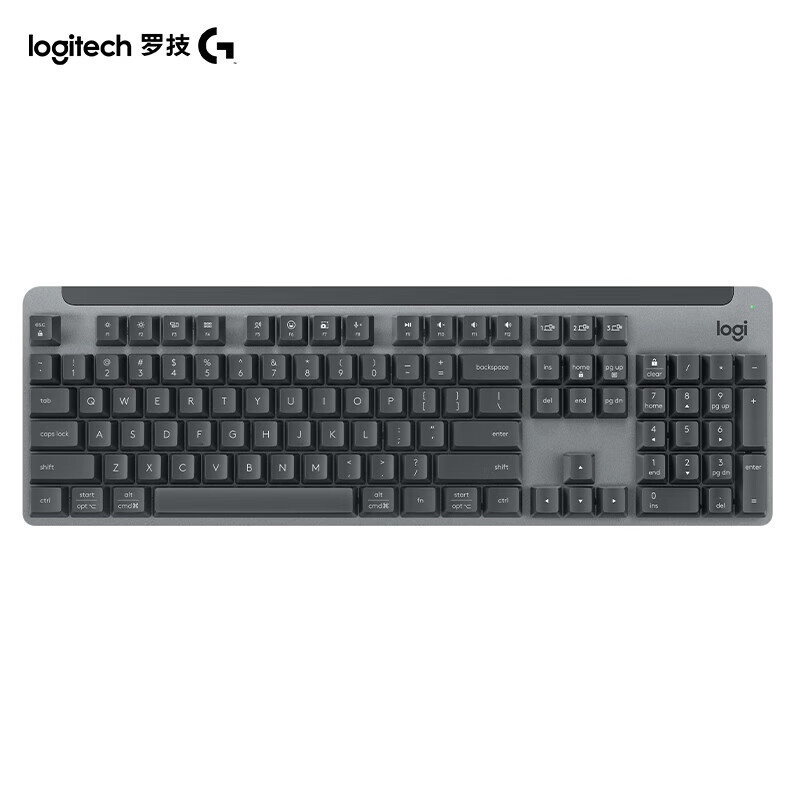 Logitech K865 wireless mechanical keyboard Bluetooth dual-mode full-size 104 key TTC red axis Logitech K865 wireless mechanical keyboard Bluetooth dual-mode full-size 104 key TTC red axis