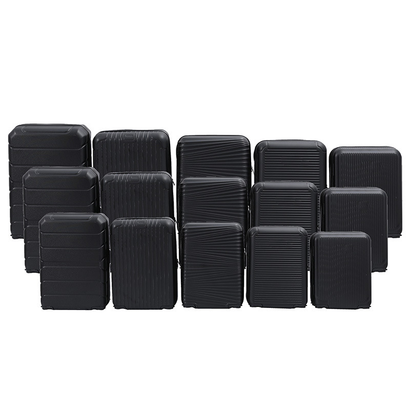 Foreign Trade 15-Piece Semi-Finished Luggage Set 18-30inch Boarding Case Password Box Factory Customized Wholesale Trolley Case