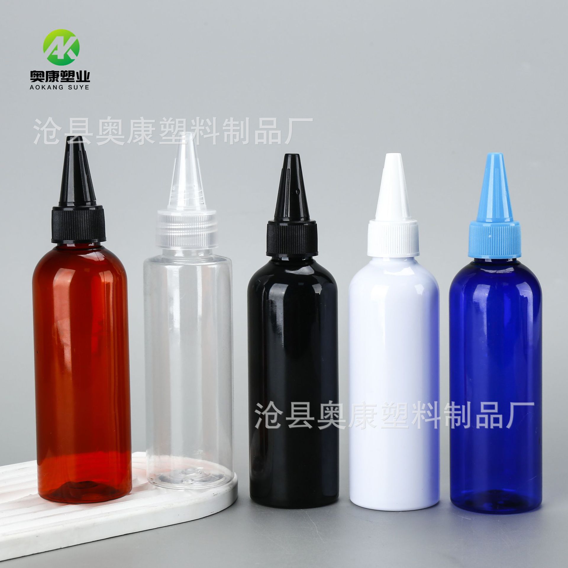plastic transparent oil dispenser