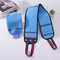 メーカー卸売　お風呂用タオル　背中こすりタオル　洗浄3点セット　家庭用