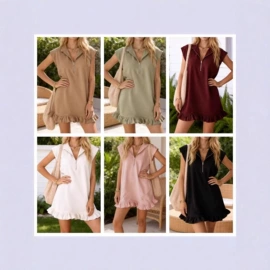 连衣裙;女式T恤;休闲裤