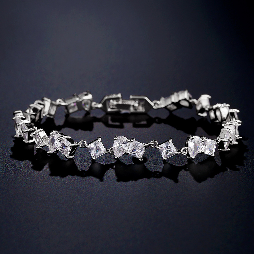 fashionable geometric square elegant bracelet