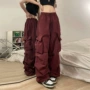 美式辣妹宽松春秋工装裤