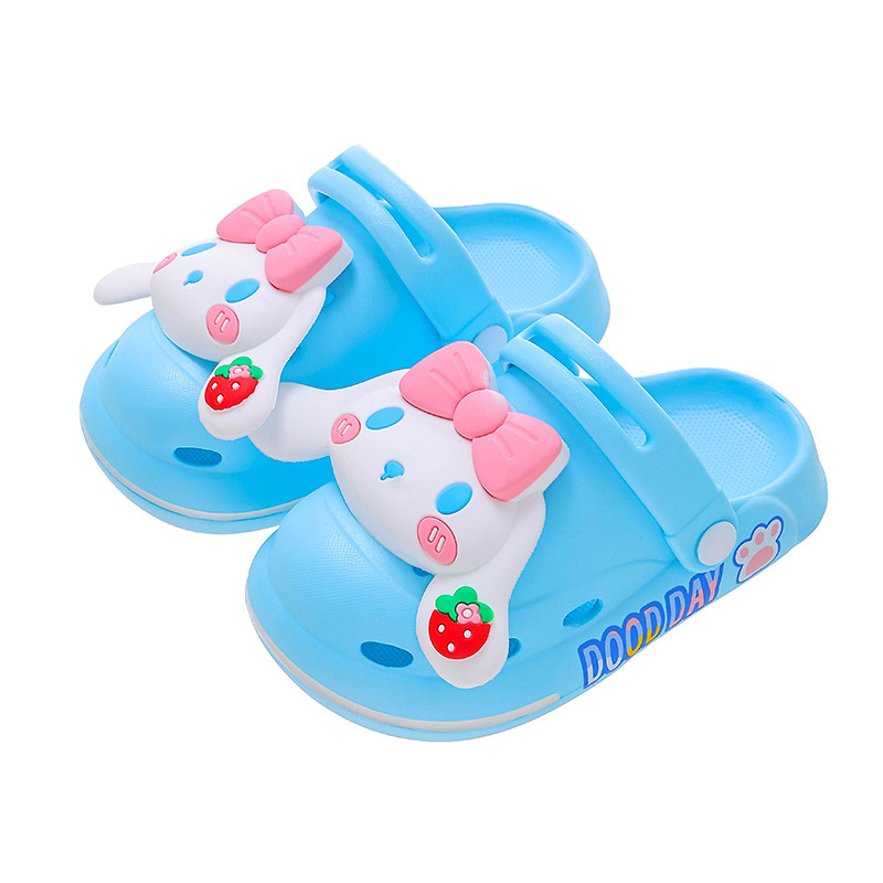 Zapatos de agujero para niños zapatos de jardín para niñas sandalias para niños verano bebé niñas antideslizante Fondo suave zapatillas para el hogar al aire libre