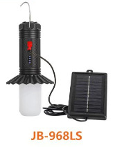 Lámpara de campamento multifuncional al aire libre recargable mercado nocturno luminoso iluminación de emergencia lámpara colgante de larga duración portátil