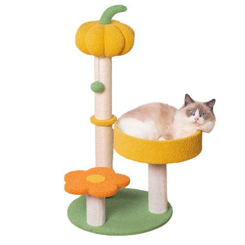 Estante de escalada para gatos de venta caliente personalizado, nido para gatos, árbol para gatos, sin ocupar un área, columna de agarre de sisal, plataforma de salto multicapa, suministros de juguetes para gatos
