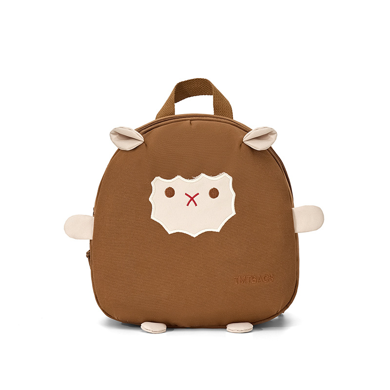 Kindergarten clase pequeña y media mochila para bebés dibujos animados lindo cordero niños y niñas mochila popular para niños estilo occidental