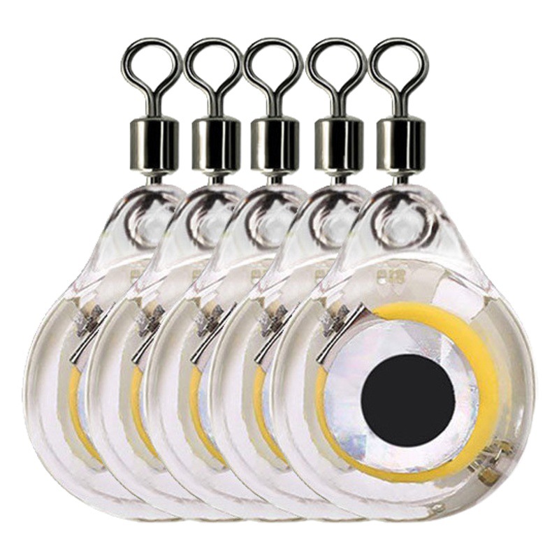 Yajie hairtail mackerel swivel lure light fish collecting light electronic luminous LED night fishing underwater Luya bait light