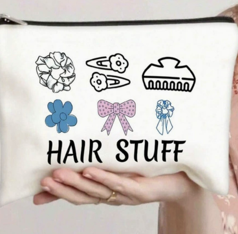 Bolso cosmético para mujer explosivo transfronterizo de Amazon, bolsa de almacenamiento de viaje, bolsa de lavado, fabricante de impresión de doble cara en inglés al por mayor